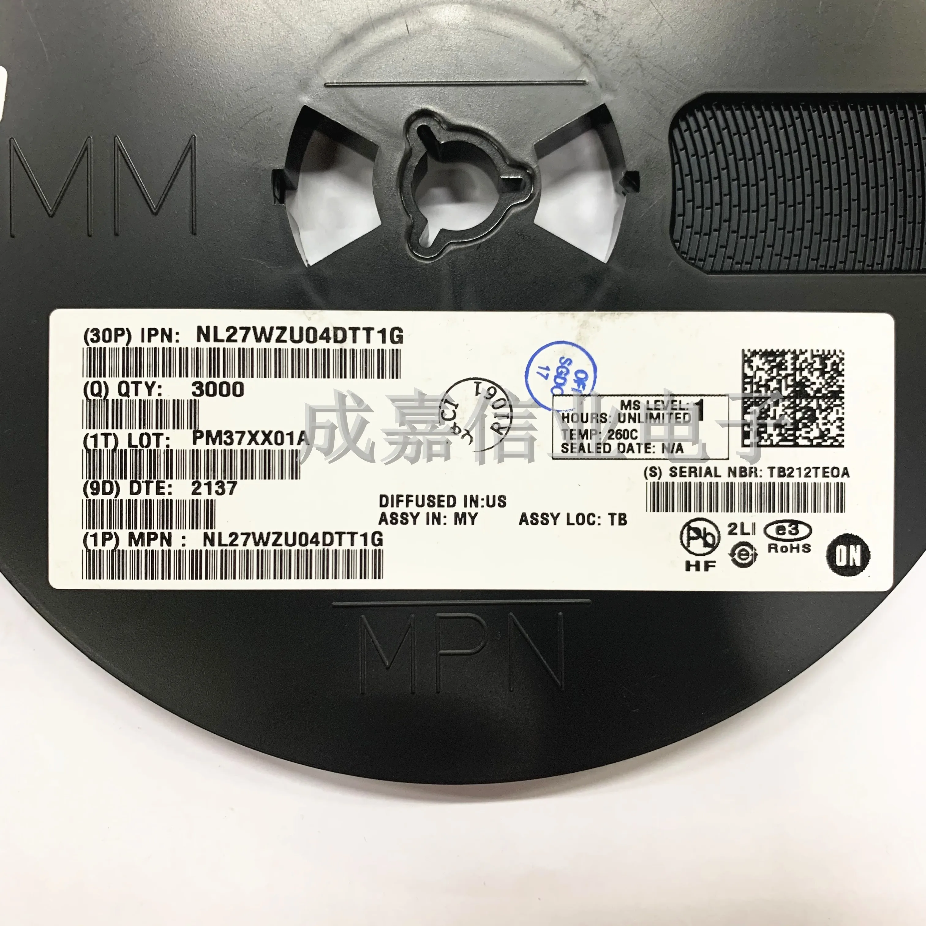 10 pçs/lote nl27wzu04dtt1g sot-23-6 marcação; m6 lnverters 1.65-5.5v cmos dupla sem buffered tensão de alimentação de funcionamento: 1.65 v a 5.5 v