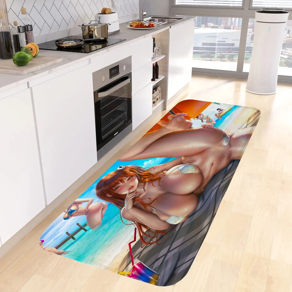 S-Sexy GirlS Cute Carpet for Kitchen Outdoor Doormat Entrance Door House Bathroom Floor Mat Room Rug Customized Bedroom Mats