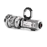 LOOP SK-01S LEP Flashlight White Laser 910LM Zoom EDC Tactical Torch Strong Light with 18350 Battery for Cave Exploration