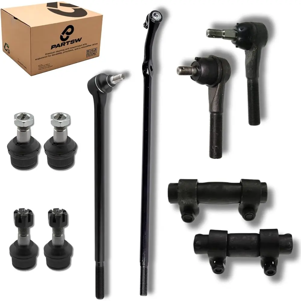 

Steering Suspension Kit Replacement for 1980-1996 Bronco and 1980-1996 4WD Tie Rod Ball Joint Kit