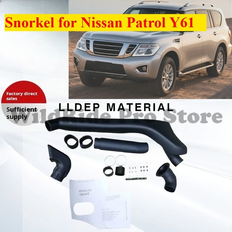 

Snorkel for Nissan Patrol Y61 GU Y61A | Off-Road Waterproof Air Intake | 4x4 SUV Modification | Direct Fit