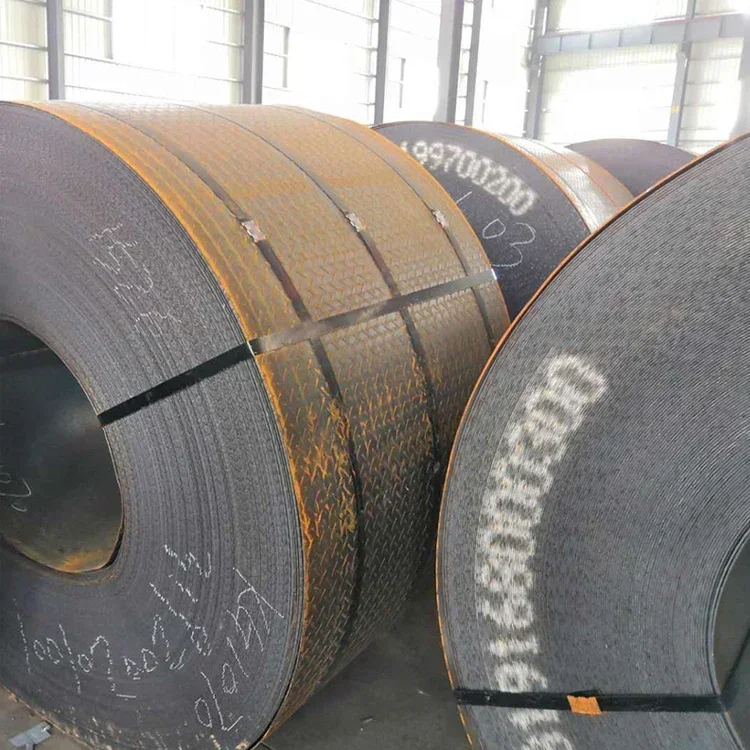 #High quality carbon steel coil for construction HR/hot rolled MS steel coil for SS400 A36 Q235B S235JR carbon steel coil