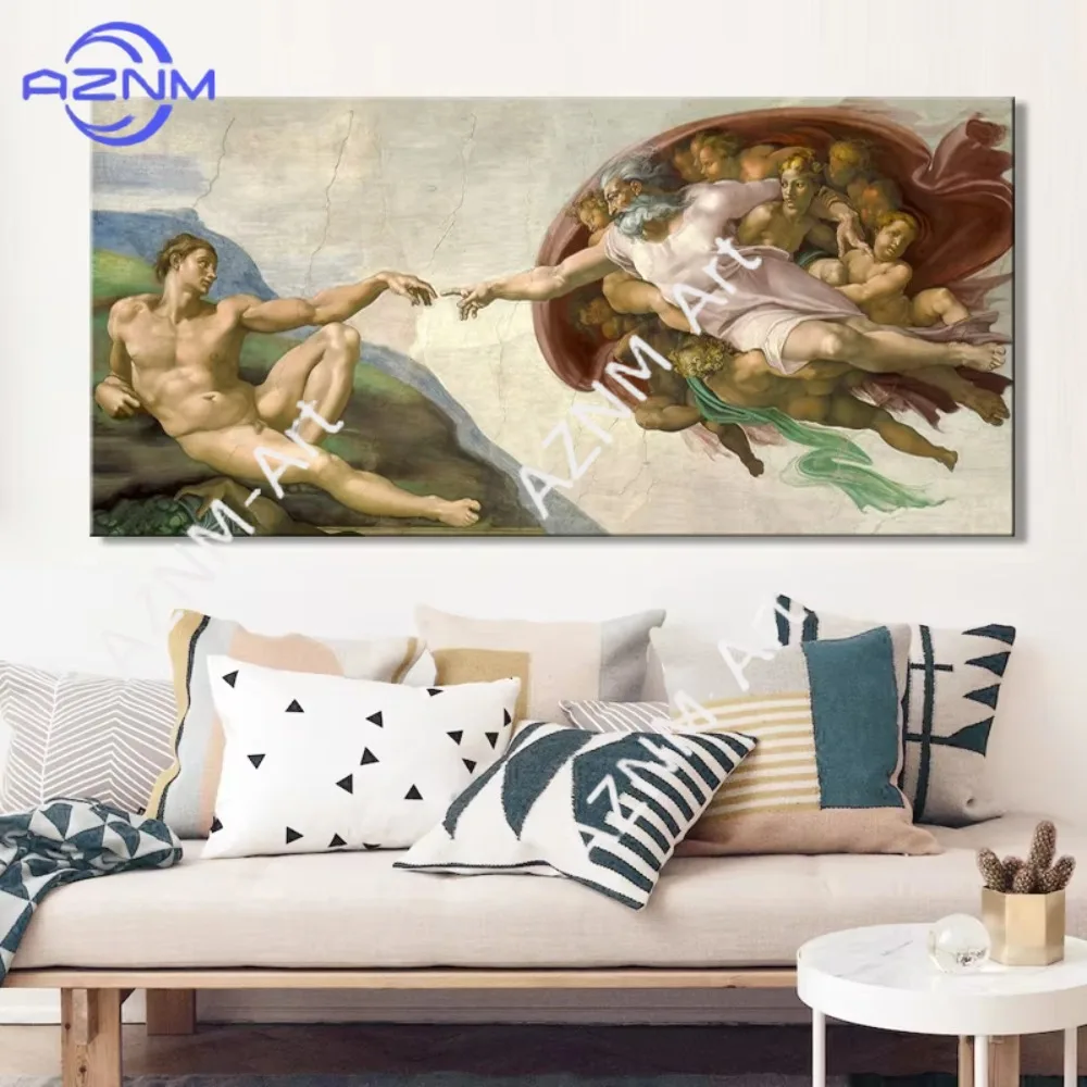 1 Stück, Posterdruck auf Leinwand, Wandkunstbild für die Dekoration des Wohnzimmers