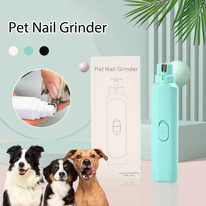 

Slient Electric Pet Nail Grinder for Dog & Cat, Large Dogs Nail Supplies for Professionals , Pets Paws Grooming Grinding Tool