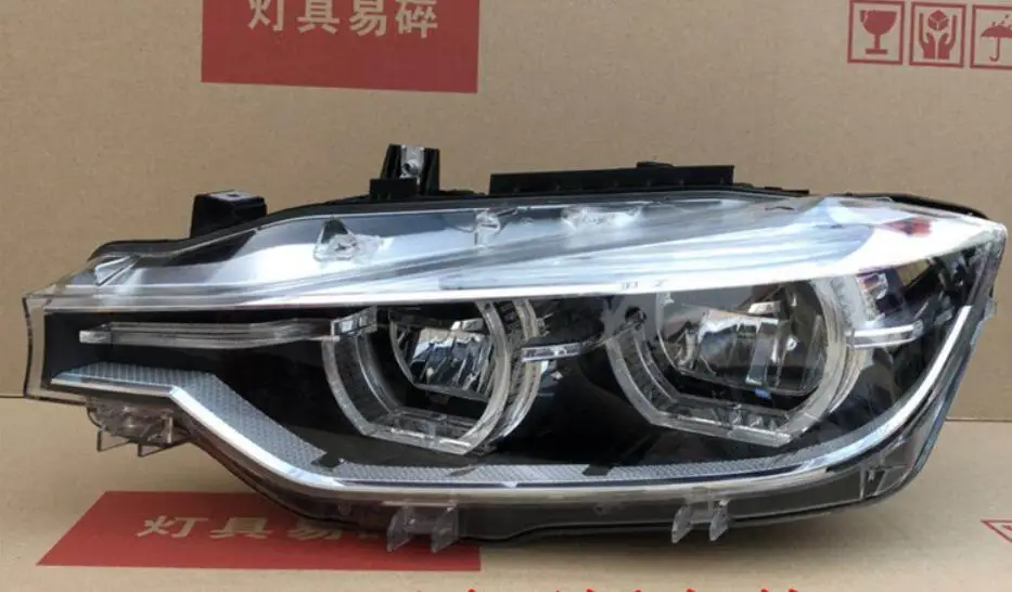 

Bumper lamp for F30 F35 Headlights LED 2013~2017 320i 318i 325i Headlight DRL LED Head Lamp Angel Eye Bi Xenon Beam Accessories