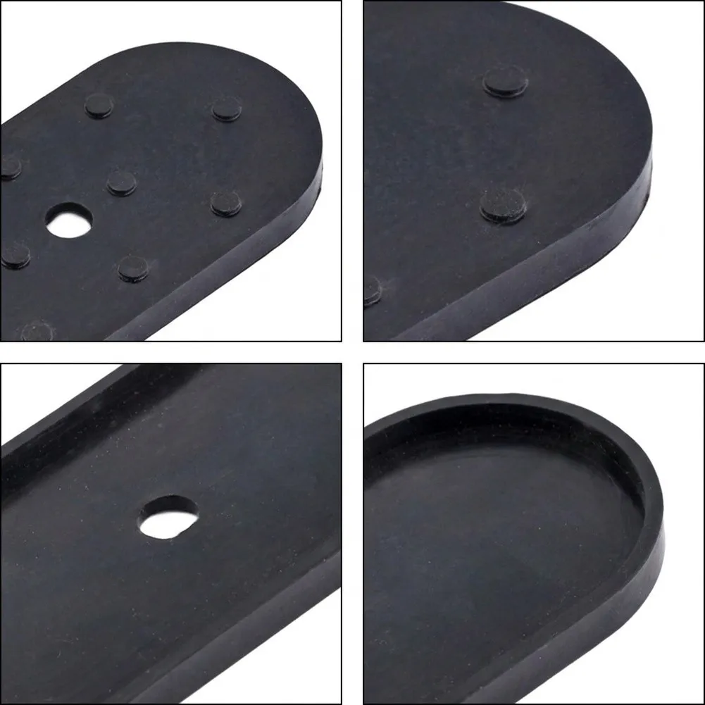 2pcs Rubber Floor Protection Pads for Treadmill Base Exercise Bike Stand and Gym Equipment Legs Vibration Control