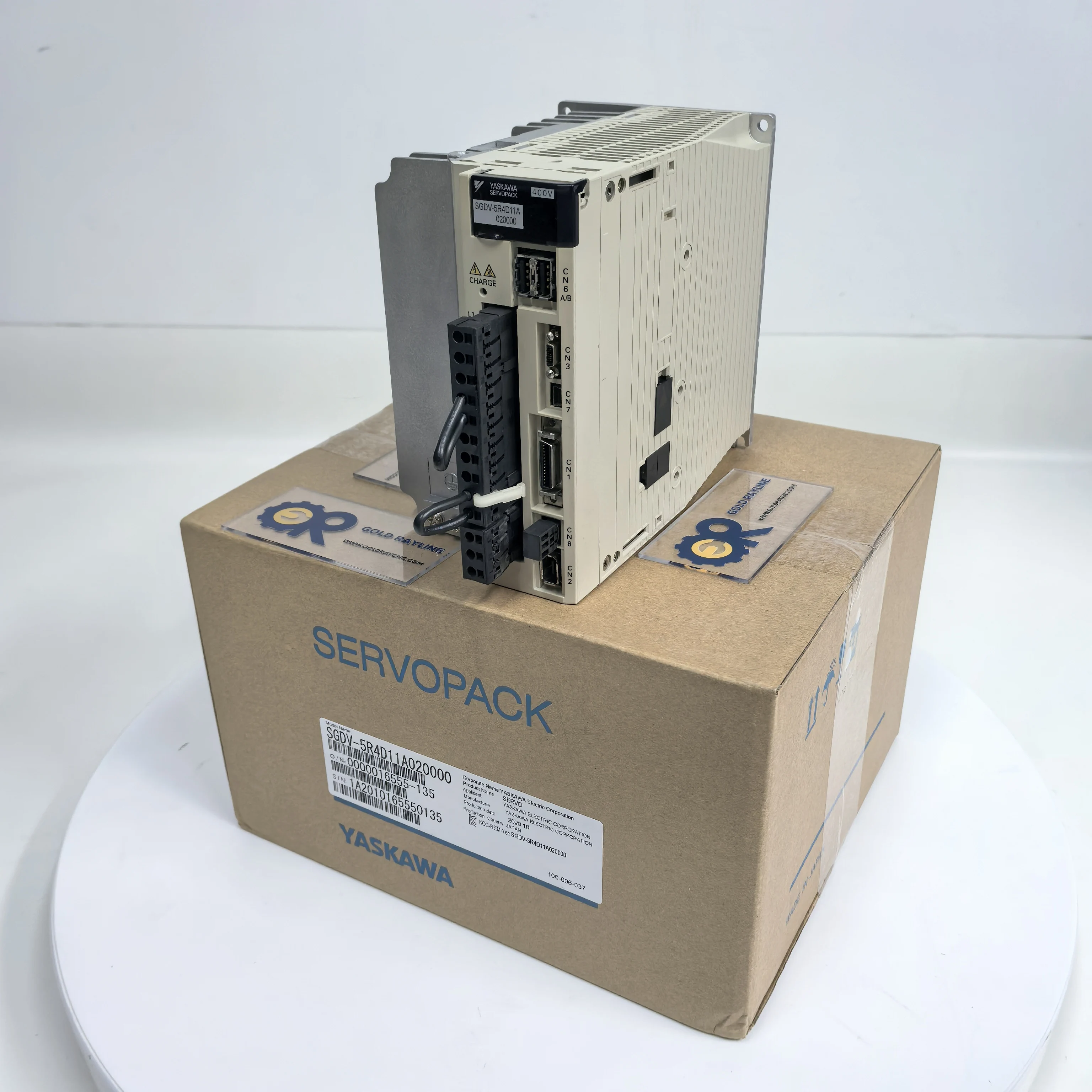 

New In Box Yaskawa SGDV-5R4D11A020000 Servo Drive In Stock