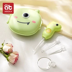 Luminous Ear Wax Removal Tool Baby Ear Spoon Set Ear Cleaner Earwax Cleaning Tweezers LED Light Earpick Children Adults Ear Care