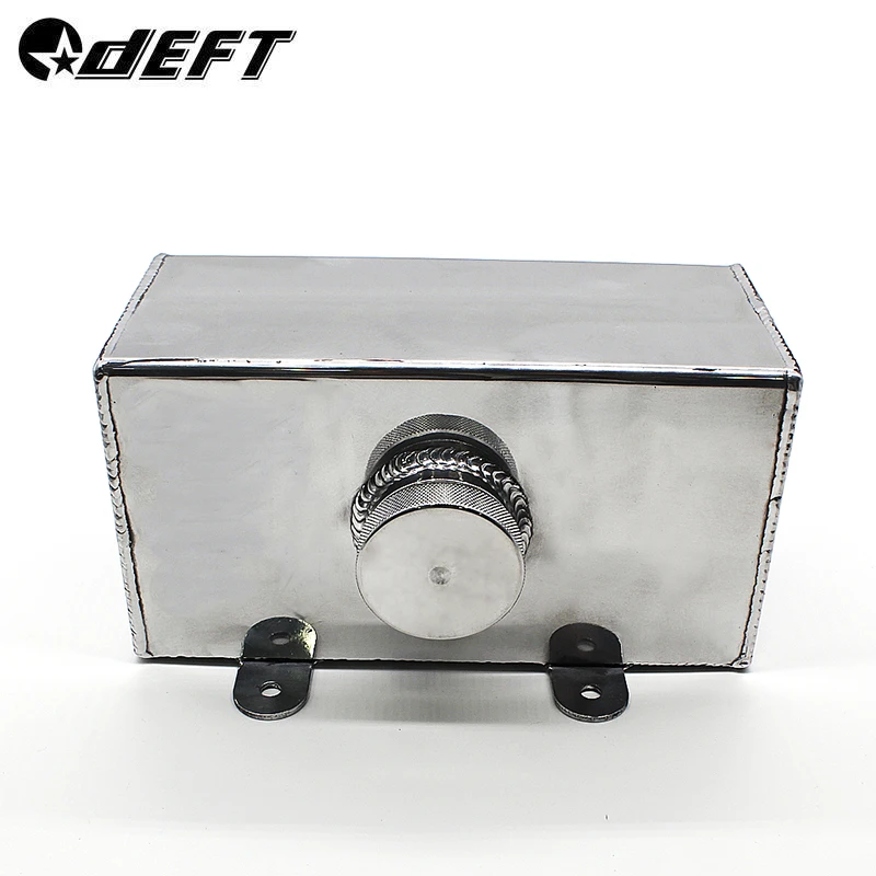 

2L Universal Aluminium Alloy Mirror Polished Water Tank Windshield Washer Bottle Intercooler Spray Tank Cover Kit Auto Parts
