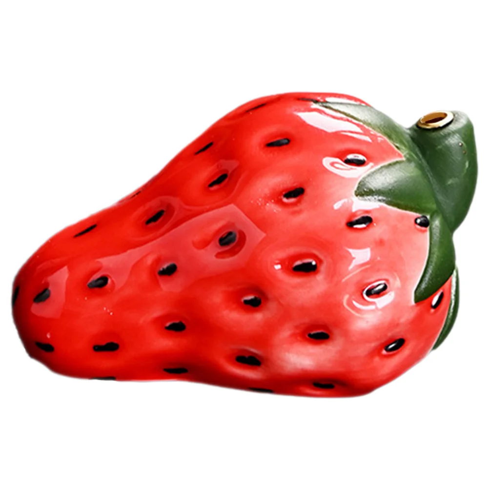 

Strawberry Incense Stick Holder Ceramic Cute Cartoon Incense Burner Decorative Aromatherapy Ornament Chic Censer Holder