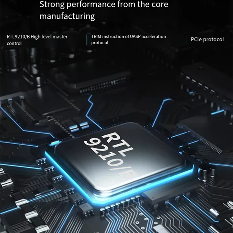 M.2 Aluminium SSD Box , Support Nvme/NGFF SATA TYPE-C USB3.2 GEN2 Aluminum 10G Dual Agreement Silver-Gray Easy To Use