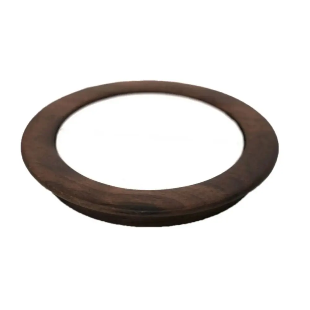 Bandeja geométrica de anéis de madeira, bandeja de veludo para orelha, brincos, bandeja de exibição, organizador de joias requintado, suporte para brincos, loja