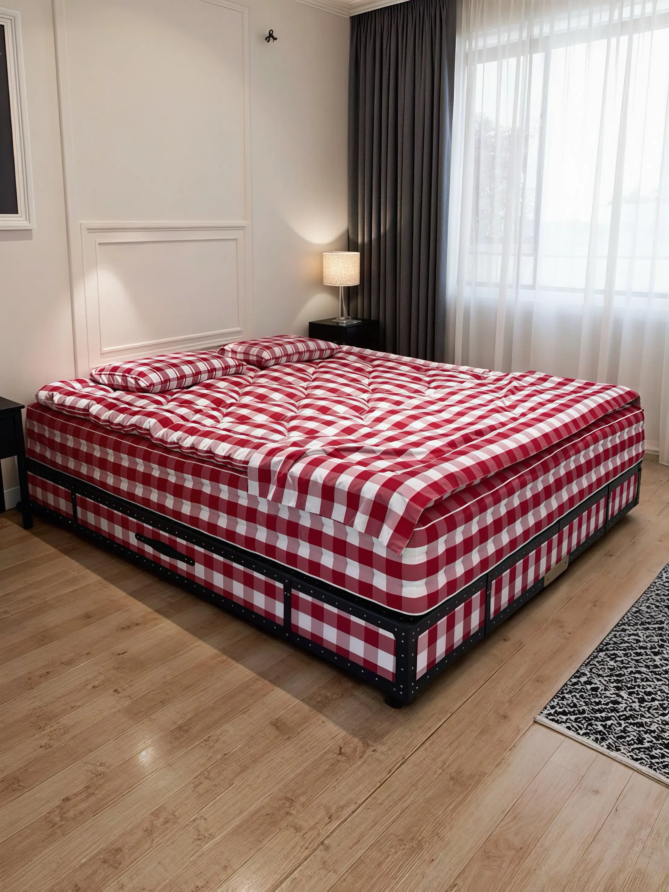 Handmade fully dismantled glue-free ponytail mattress with top pad, waist protection and spine protection
