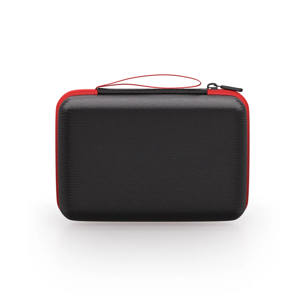 Waterproof EVA Bag for Storing and Carrying OBD2 Scanners and Car Battery Testers with Smooth Red Zipper and Lightweight Frame