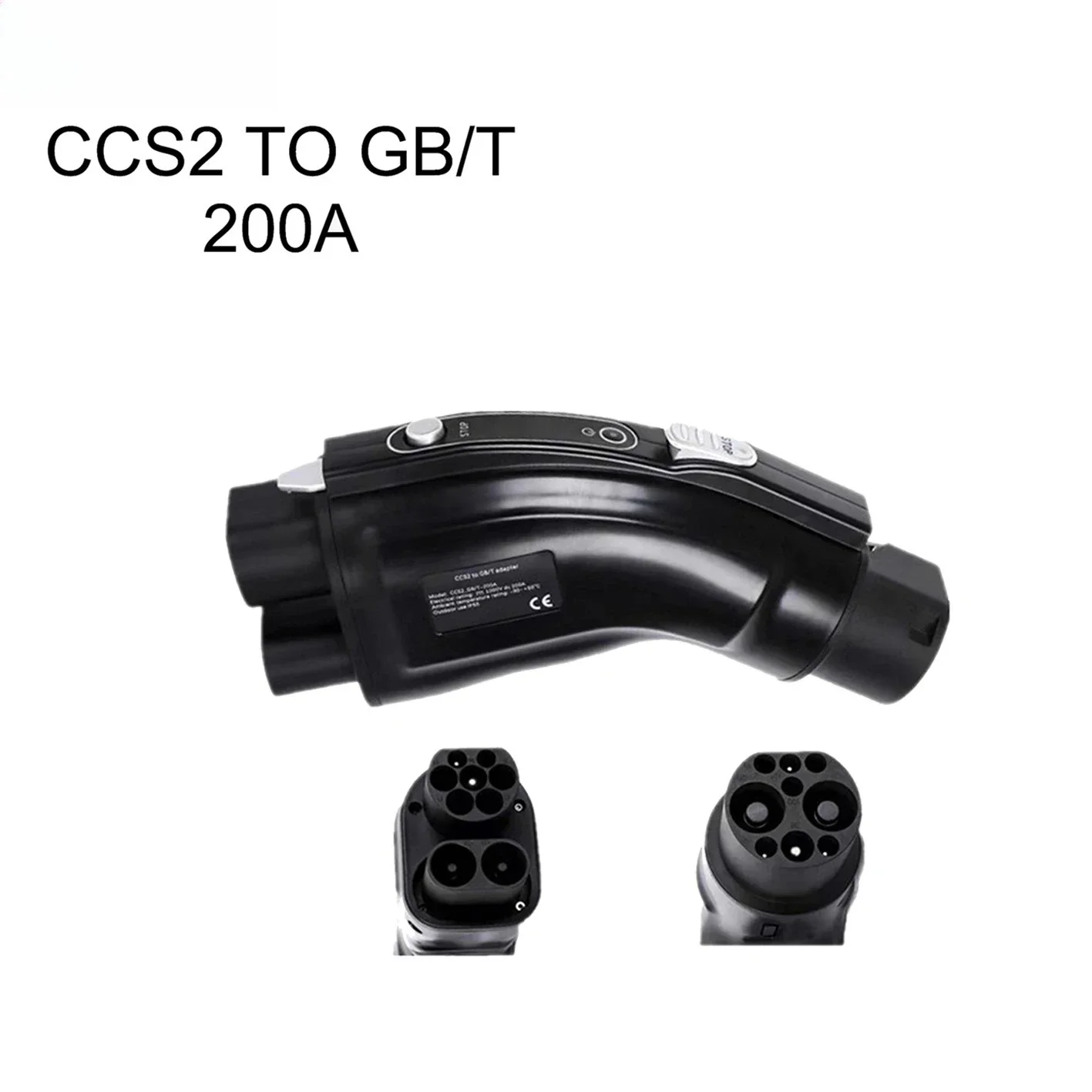 Applicable to New 400A Electric Vehicle CCS2 to GBT DC Fast Charging Adapter CCS1/CCS2 GB/T EV Charger Adaptor Car Connector