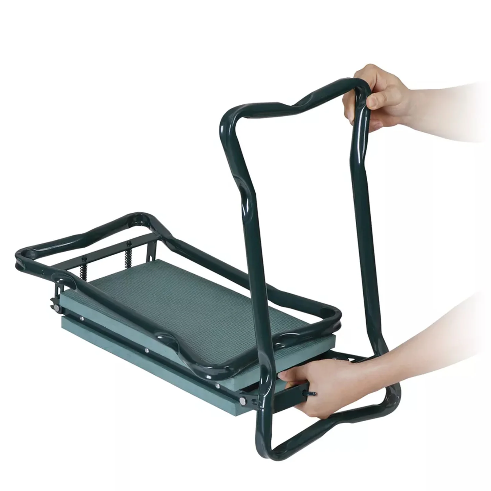 Foldable Garden Kneeler and Seat, Portable Bench, Green Tools, EVA Folding