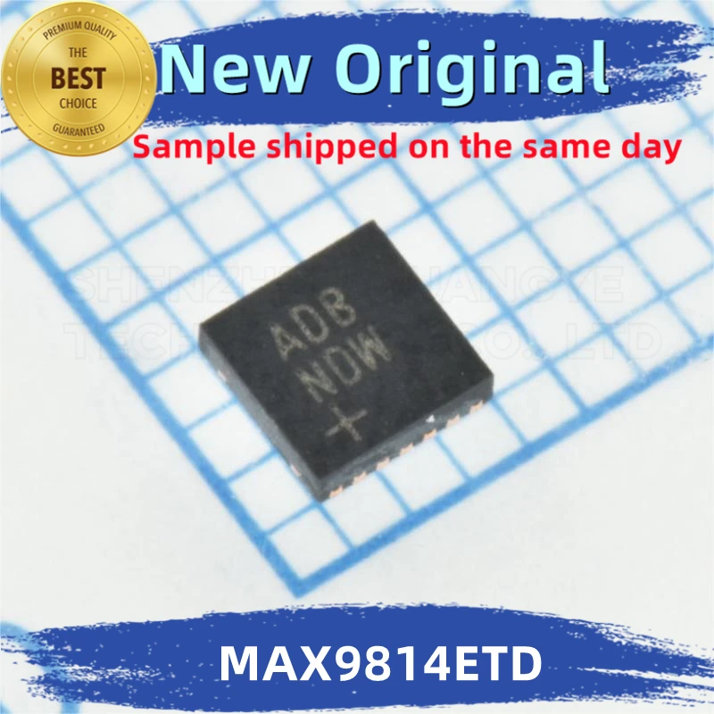 

10PCS/lot MAX9814ETD+T MAX9814ETD MAX9814 Marking：ADB Integrated Chip 100%New And Original BOM matching