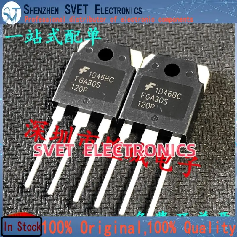 10PCS-50PCS  FGA30S120P  TO-3P MOS 1300V 30A  Original In Stock Fast shipping