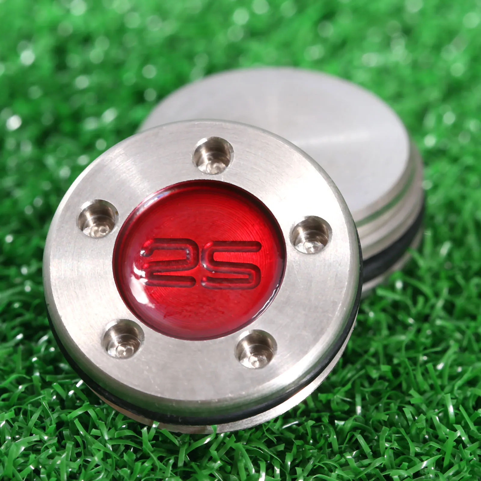 

2Pcs Red High Quality Tungsten Steel Golf Putter Weight Screws 25g Golf Weights for Scotty Cameron Putter Studio Select Models