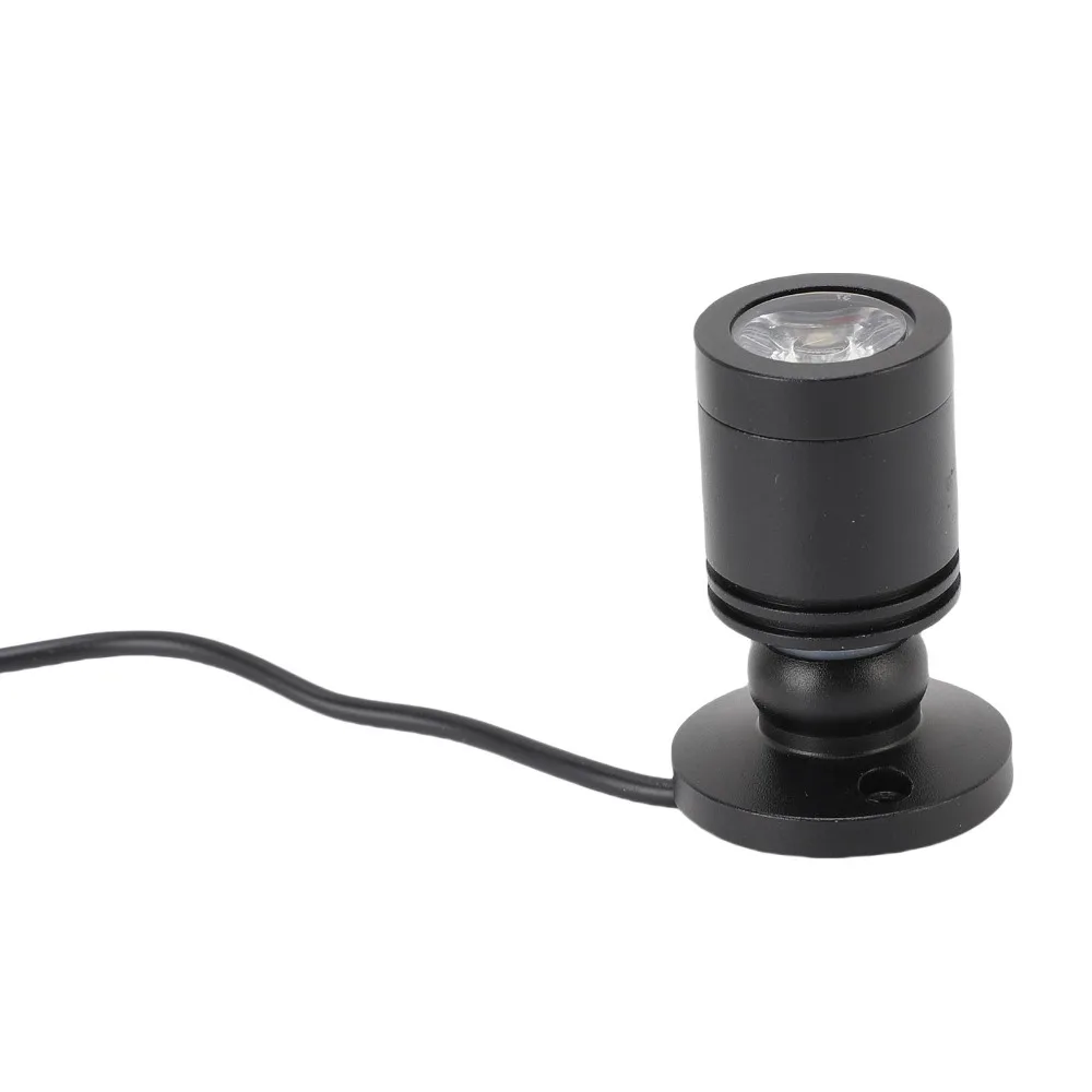 5V USB Powered LED Spotlight 1W Neutral Light 4000K Spotlight Aluminum Alloy 4.92ft Cable LED Display Light Model Display