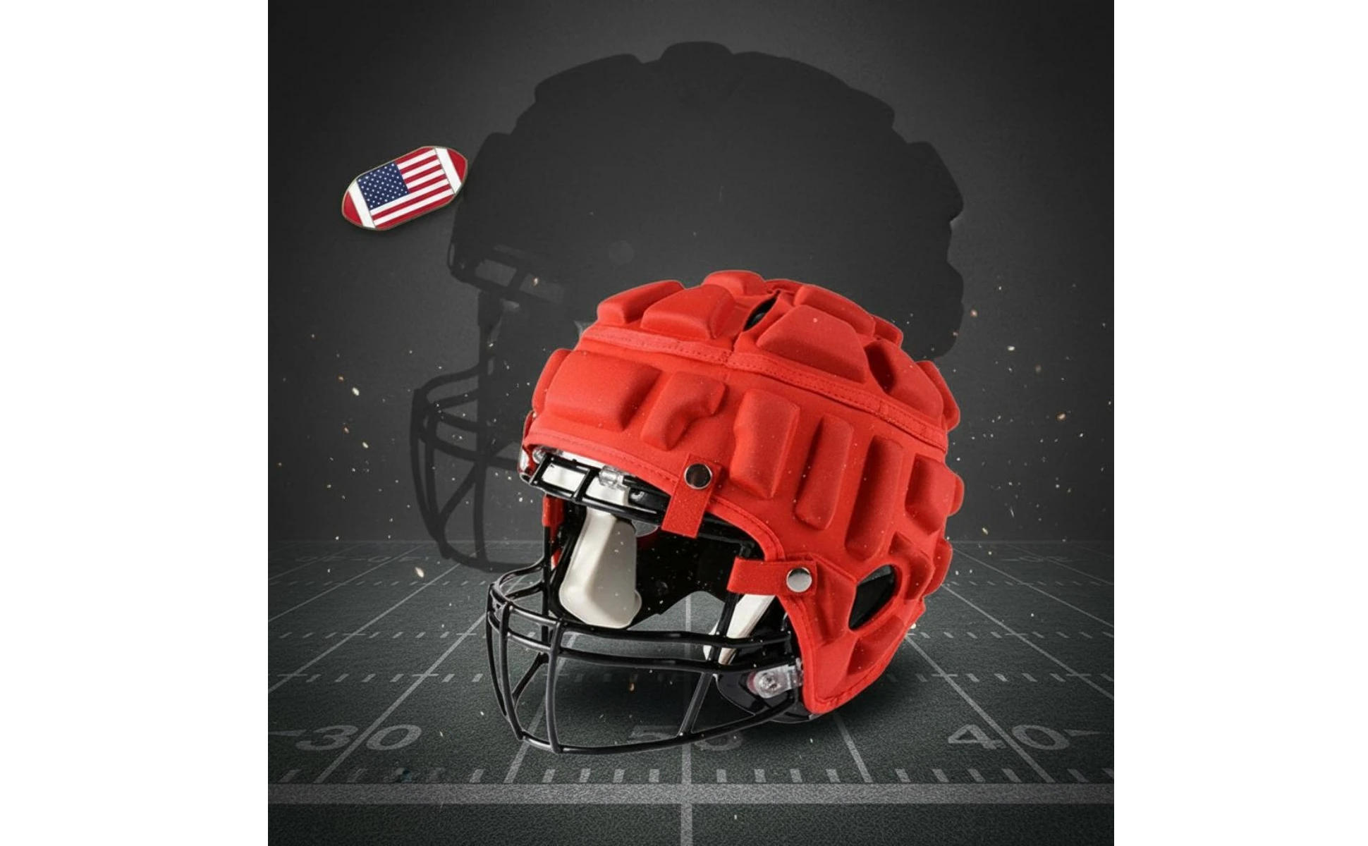 American Football Helmet Protector Protects Helmets Football Helmet Cover Sports Gear Shock Reduction Easy to Install