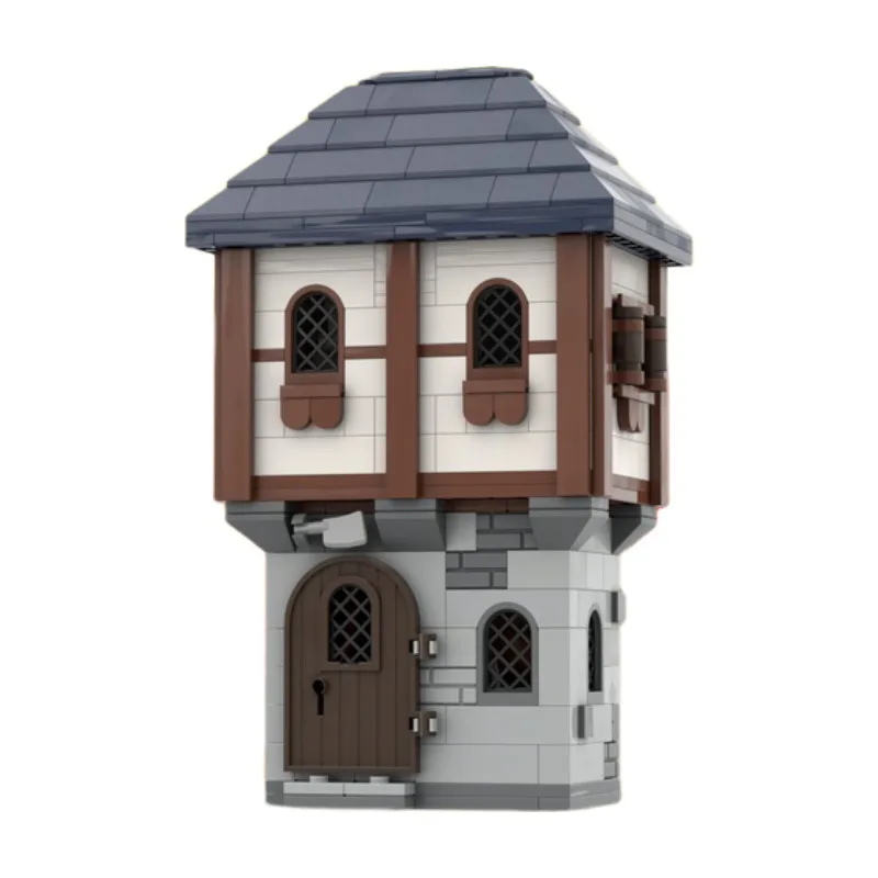 Blocs de construction d'entrepôt médiéval, forgeron/Distillerie de Rune/Architecture de boucher, briques créatives à monter soi-même, jouet pour enfants et adultes, cadeau