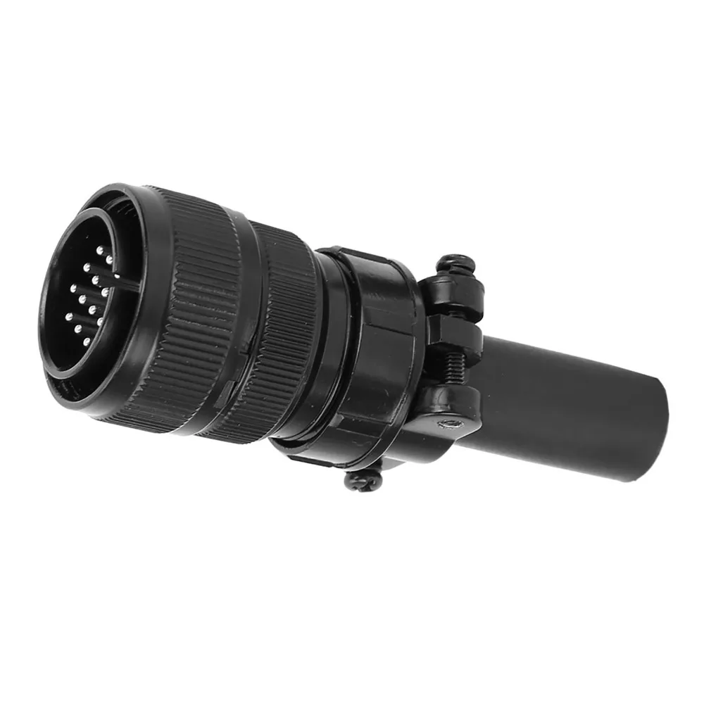 Alloy ​14 Pin Male Plug​ ​Cord Mounted​ ​Power Connector​ ​Welder Connector​ ​TIG Welding Accessories​ ​For Miller Welder​