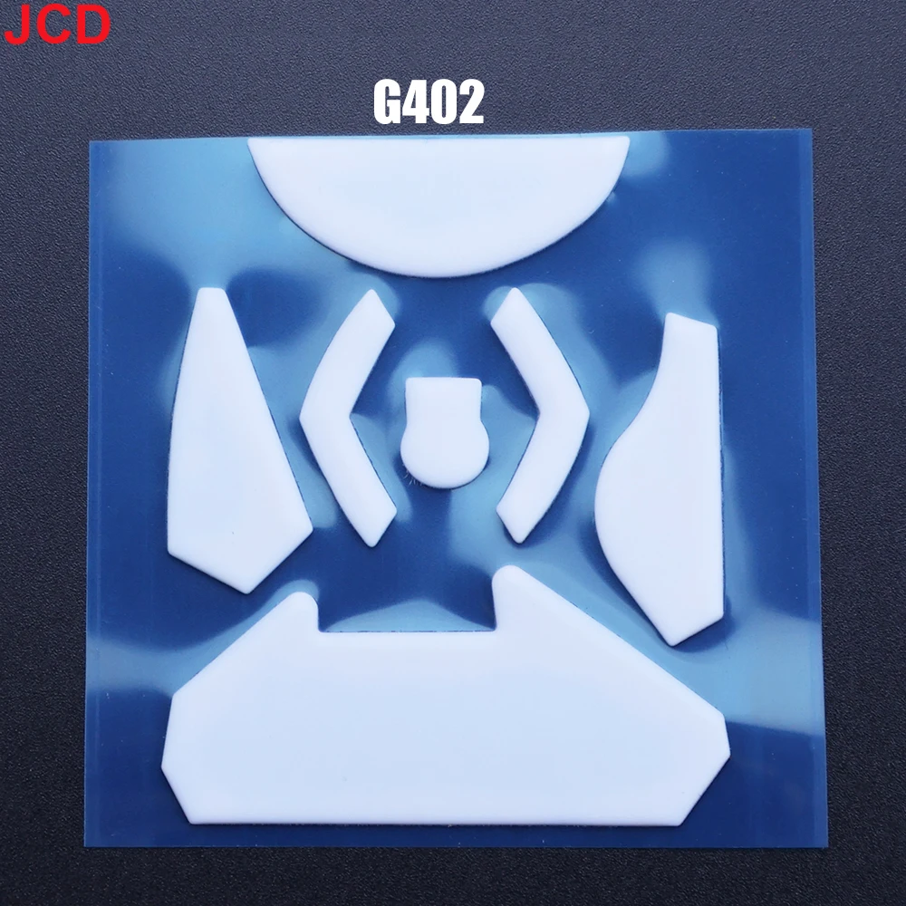 Наклейки для мыши JCD, белые, 1 комплект, для Logitech G302 G303 G304 G305 G402 G405 GPRO G502 G502X G903 GPW, накладки на ножки мыши
