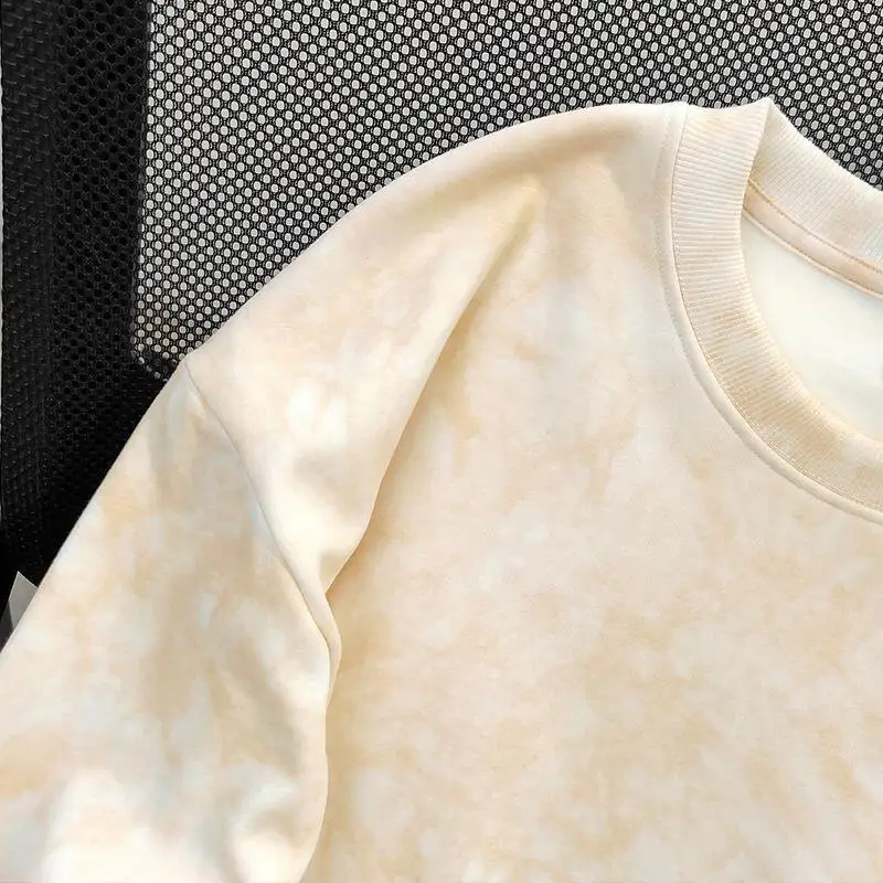 Gorąca Jesień Zima Nowa Damska Urocza Koszulka z Kreskówkowym Motywem Hello Kitty, Modna, Pluszowa, Ciepła, Luźna, Casualowa Koszulka Top