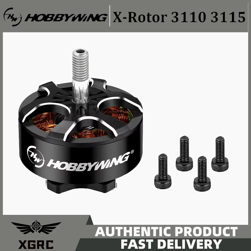 Hobbywing XRotor 3110 900KV/1150KV 3115 900KV/1050KV 4-6S Бесщеточный двигатель вала M5 для 8-дюймового/9-дюймового/10-дюймового FPV-дрона