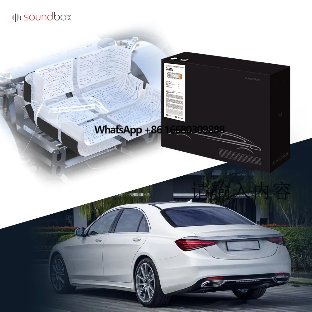 Car soundproof accessories with 685*220*440mm, polyether reticulated foam Trunk kit for sale/