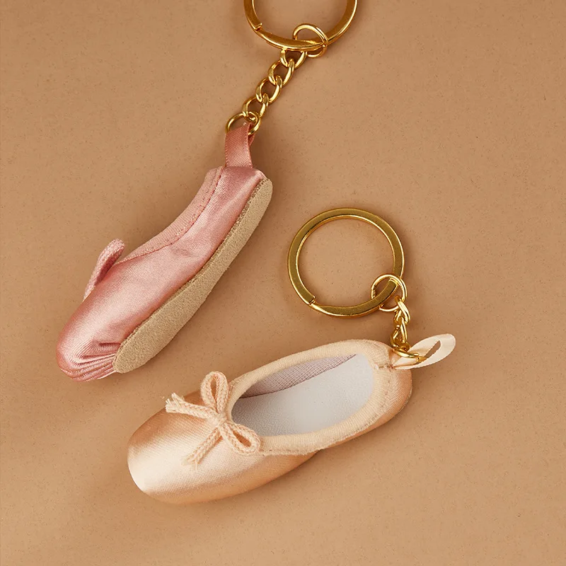 Mini chaussures de danse de Ballet, bibelots faits à la main, chaussures à Pointe, sacs, pendentifs, porte-clés, accessoires