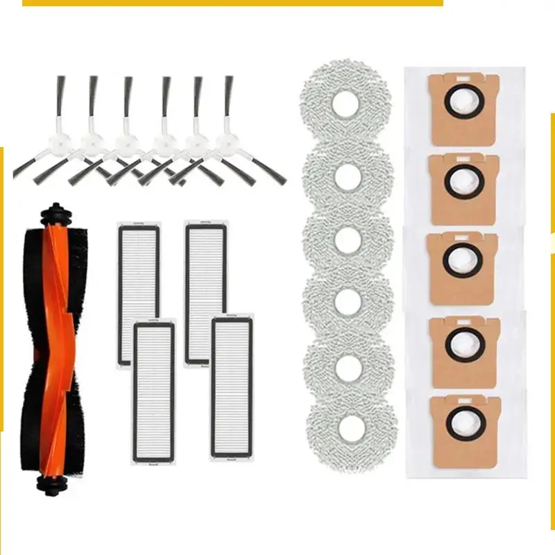 

A76K Accessories For Xiaomi Robot Vacuum X20+ / X20 Plus Parts Main Side Brush Hepa Filter Mop Cloth Dust Bag Replacement