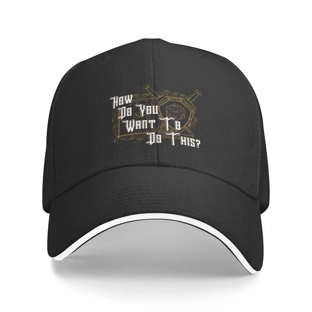

How Do You Want To Do This Baseball Cap Golf Hat Man Christmas Hat Luxury Brand Snapback Cap Man Women's
