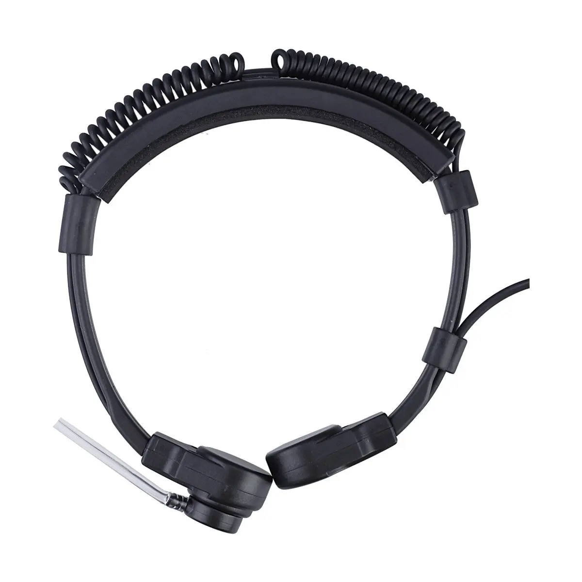 الحلق ميكروفون سماعة سماعة ل كينوود QuanSheng UV5R زائد UV-K5 UV-K6 Baofeng راديو UV5R UV-32 888s اسلكية تخاطب