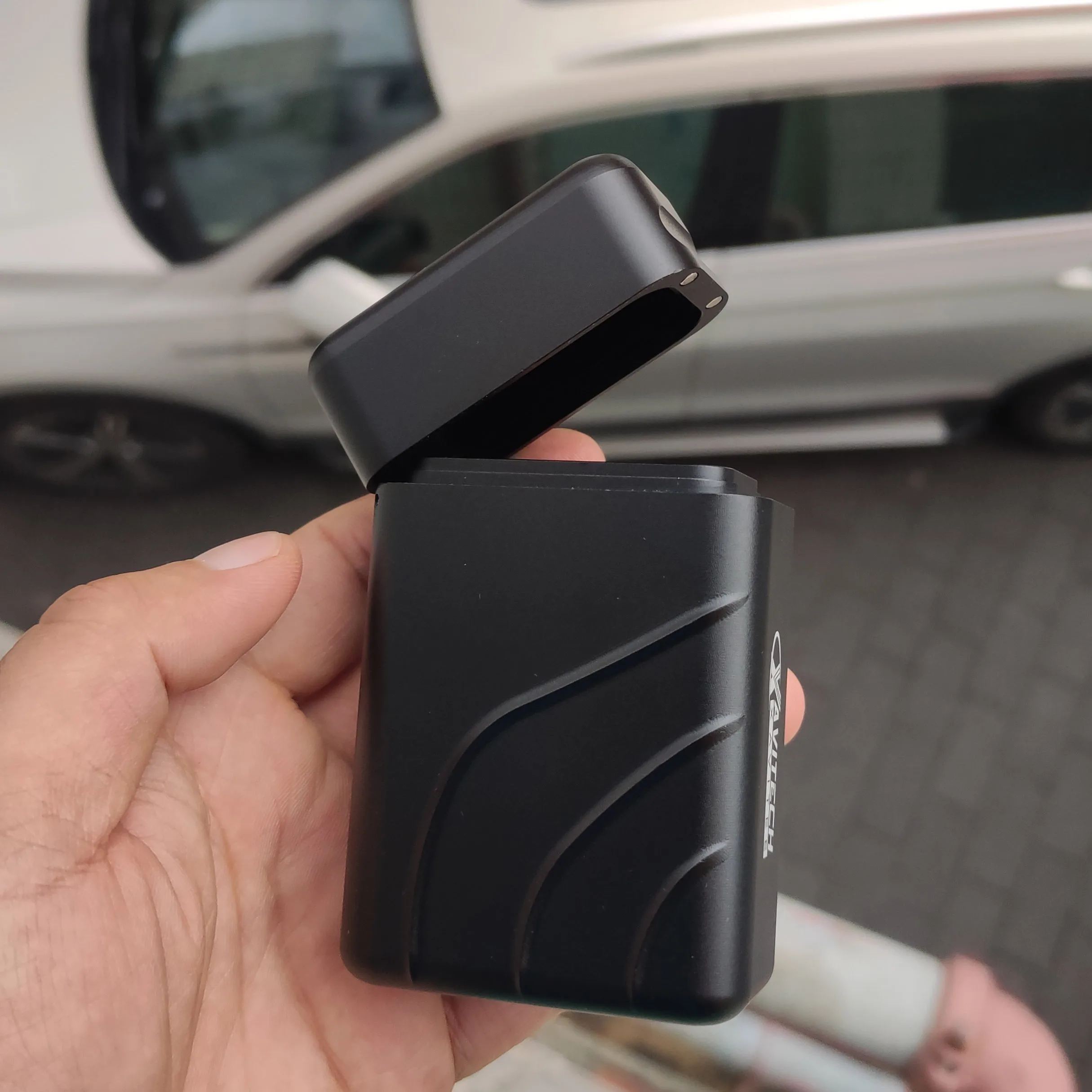 Estoque Faraday Smart Car Key, caixa De Alumínio, gaiola De Bloqueio RFID