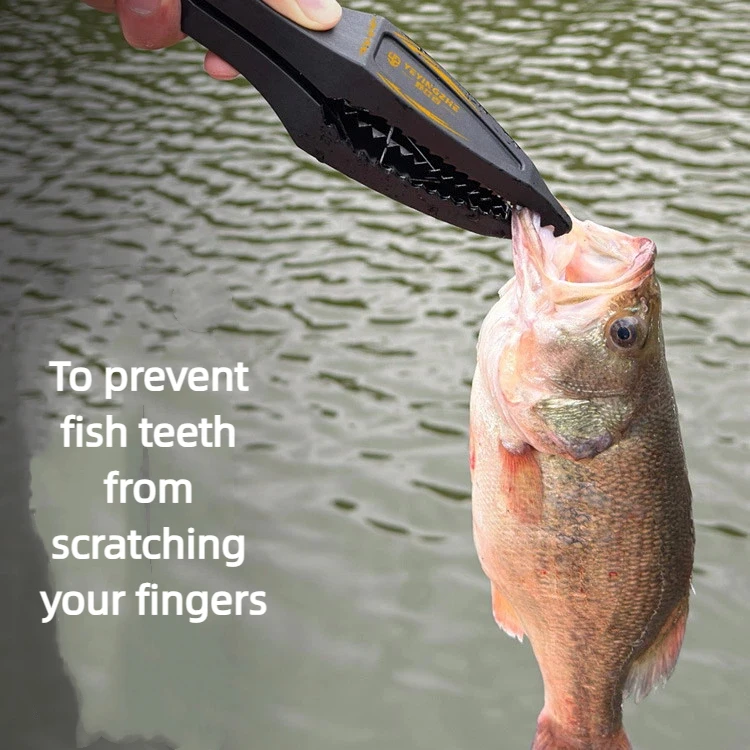 Floating Fish Gripper Catcher - Fishing Grabber with Lip Grip Tool Hook Extractor Scale Clamp Mouth Pliers for Fishman - view 4