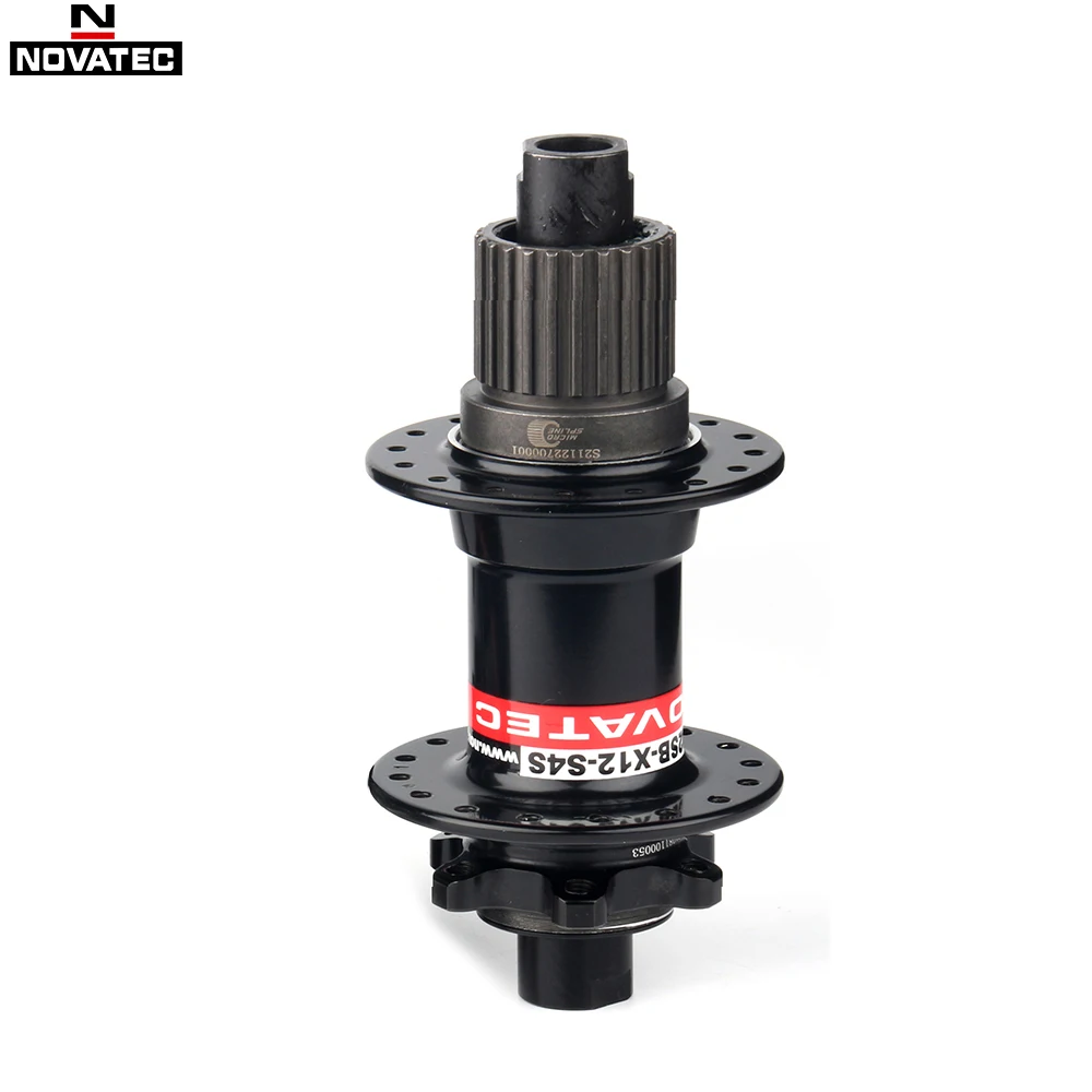 NOVATEC MTB Rear Hub HG XD MS Cube 72 Clicks Mountain Bicycle THRU Hubs 32 Holes 7 8 9 10 11 12 Speed Bike Hubs for Shimano - view 6