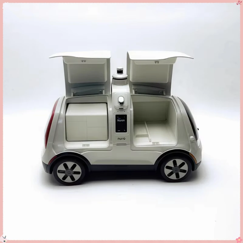 ICONICREPLICAS 1/12 NURO Logistics Intelligent Distribution Vehicle Alloy Car Model Collection Display Ornament Toy Gift