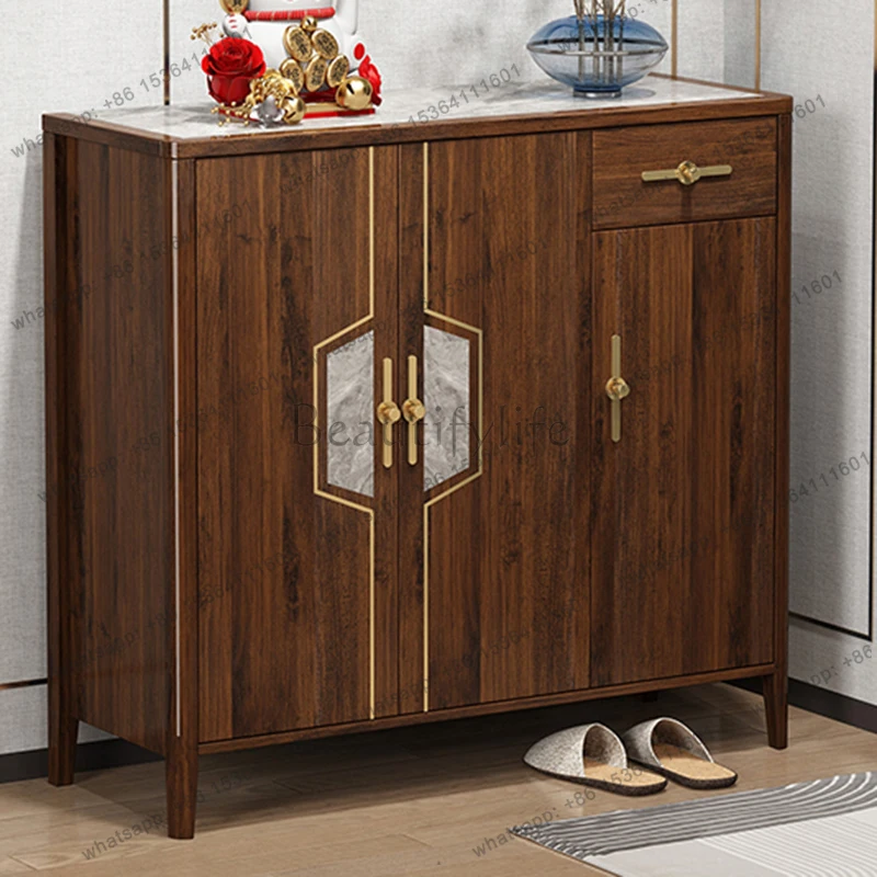 Mobile Organizer Shoe Cabinet Storage Shelves Wooden Living Room Entrance Hall Shoe Shelf Vertical Zapatero Hotel Furniture