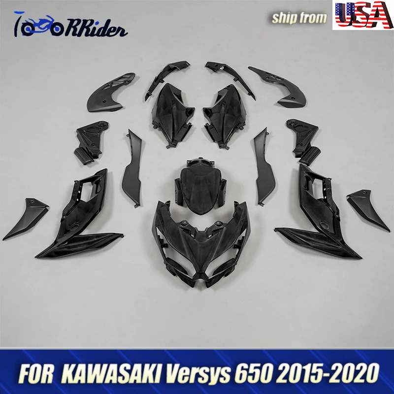 

Motorcycle Injection Fairing Panel Bodywork Frame Protector Bodywork Kit FOR KAWASAKI Versys 650 2015 2016 2017 2018 2019 2020