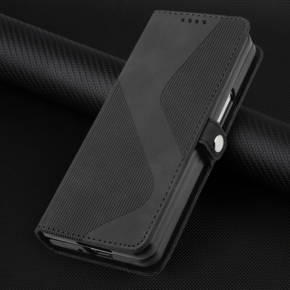 

Z Fold7 5G 2025 Flip Case For Samsung Galaxy Z Fold 7 Leather Texture Wallet Funda For Galaxy Z Fold 6 5 4 3 Luxury Cover