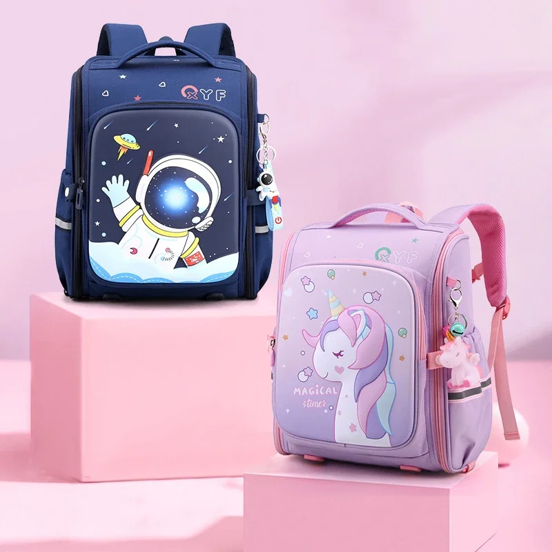 Mochilas escolares de primaria para niñas y adolescentes, mochilas escolares bonitas, mochila ortopédica ligera para estudiantes