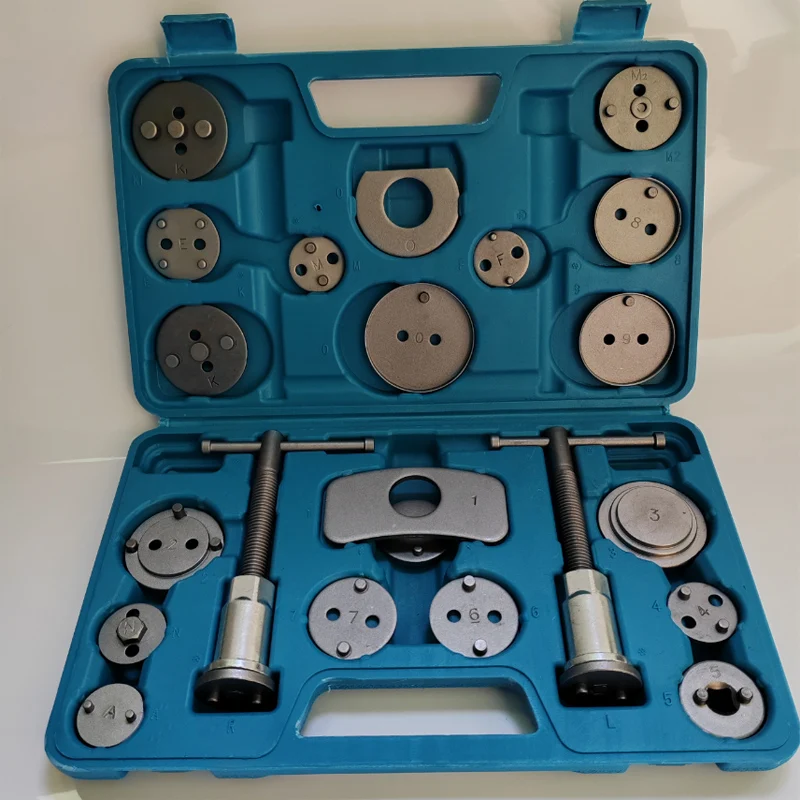 22/13PCS Disc Brake Caliper Tool Kit | Heavy Duty Disc Brake Piston Caliper Compressor Rewind Tool Set for Brake Pad Replacement