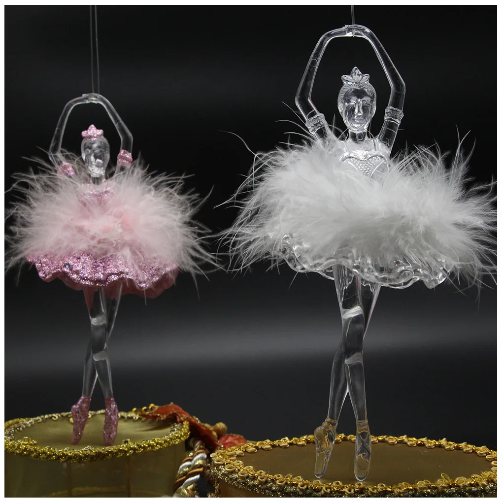 Christmas Decorations Fashion Exquisite Ins Ballet-dancing Girl Princess Pendant Creative Home Desktop Ornaments Decoration Prop