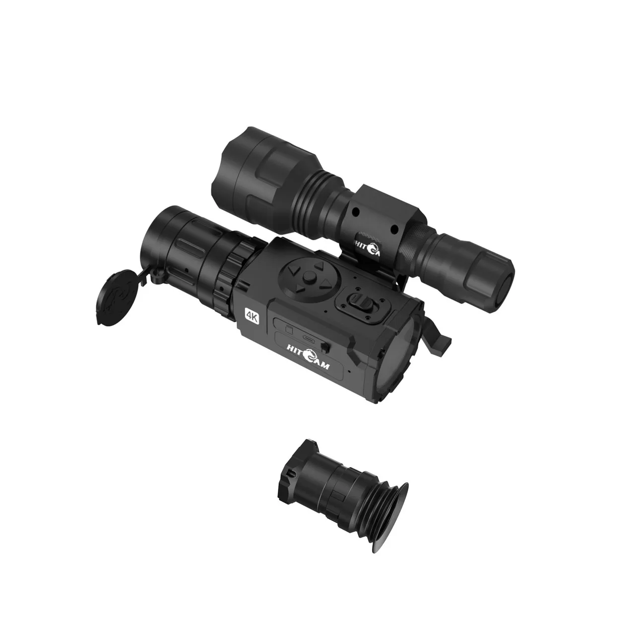 กล้องอัดลมดิจิทัลสำหรับซูม Runcam hitcam 4K เลนส์10X