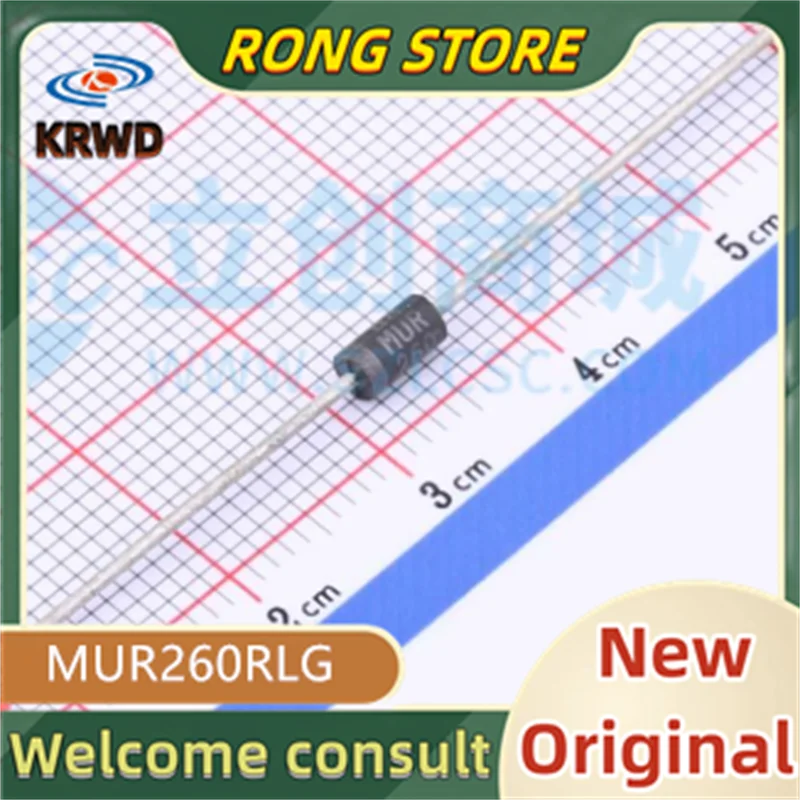 

10 шт. MUR260 новый и оригинальный чип IC MUR260RLG DO-41