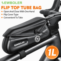 NEWBOLER Bicycle Bag Portable Cycling Top Tube Bag MTB Road Bicycle Tool Bag Reflective Ultralight Bicycle Accessories