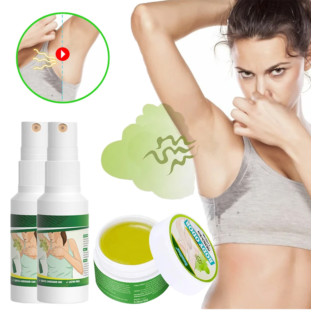 

Body Underarm Odor Deodor Spray Removal Deep Penetration Underarm Deodorant Armpit Odor Removal Cream Refreshing Lasting Aroma