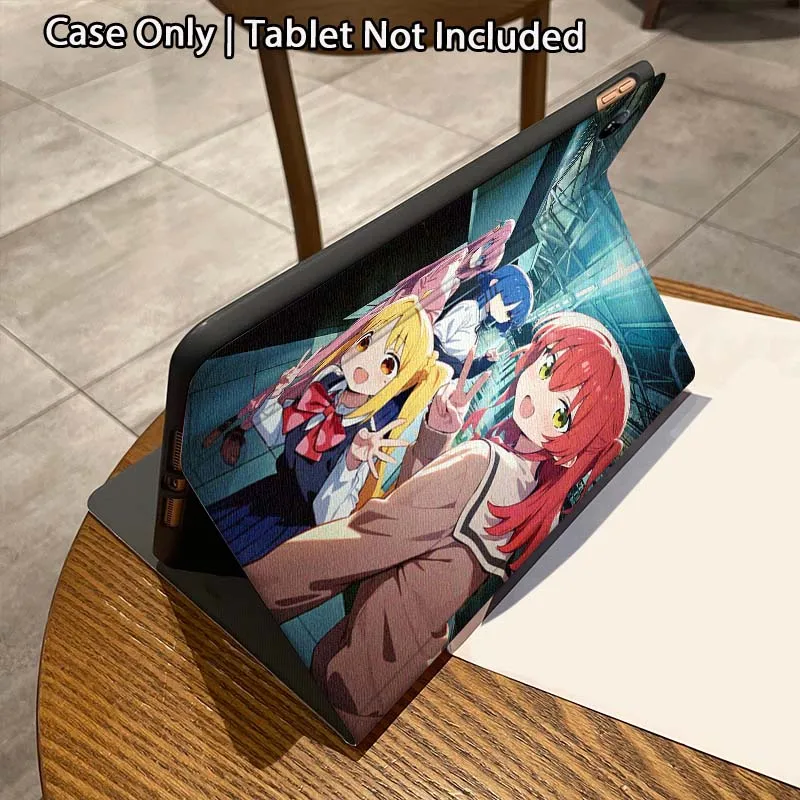 حافظة تابلت أنيمي Bocchi The Rock لهاتف Vivo IQOO Pad Air Pad3 IQOO Pad5 Pad2 Pad3 SE Pro 11.5 12.1 12.3 13 بوصة